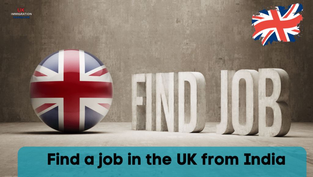 Find a job in the UK from India