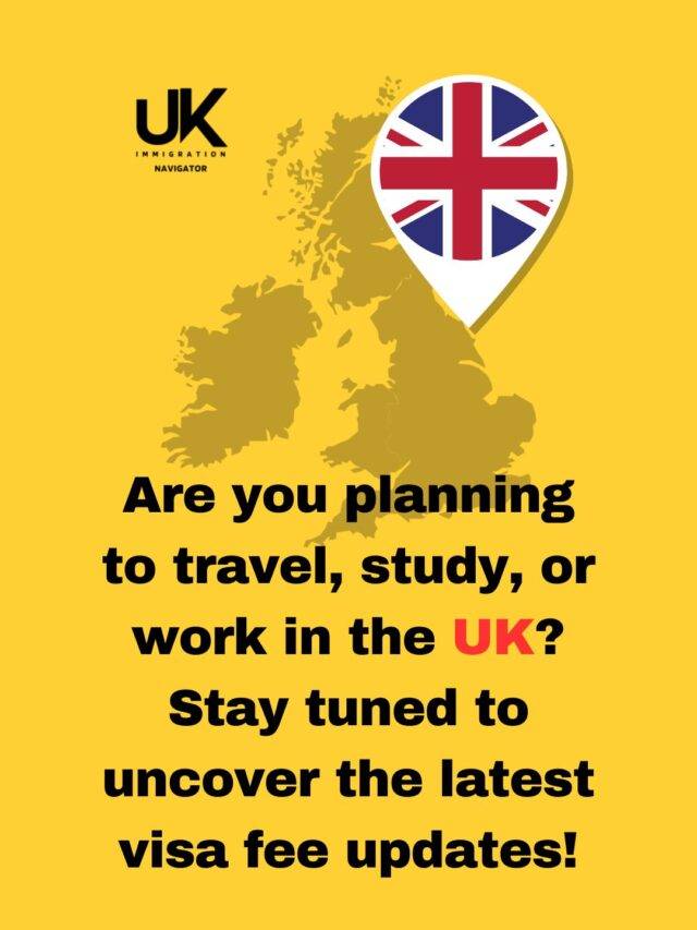 Are you planning to travel, study, or work in the UK? Stay tuned to uncover the latest visa fees updates! #Increasevisafeesuk