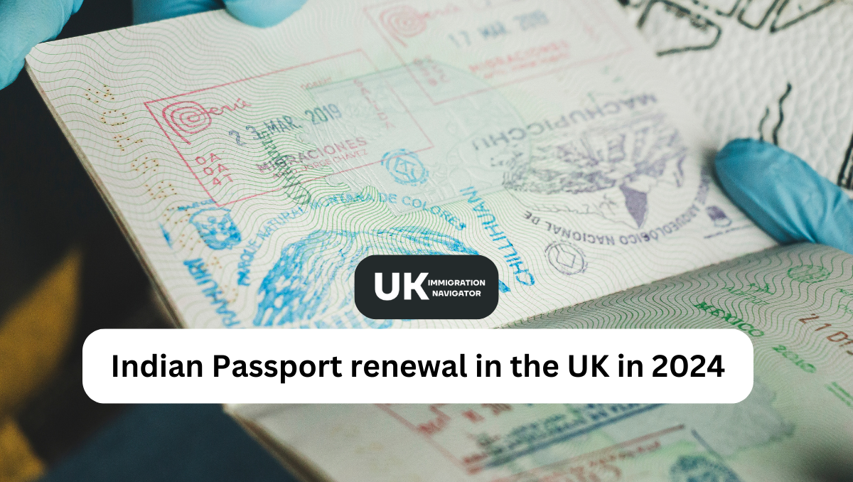 Indian Passport renewal in the UK