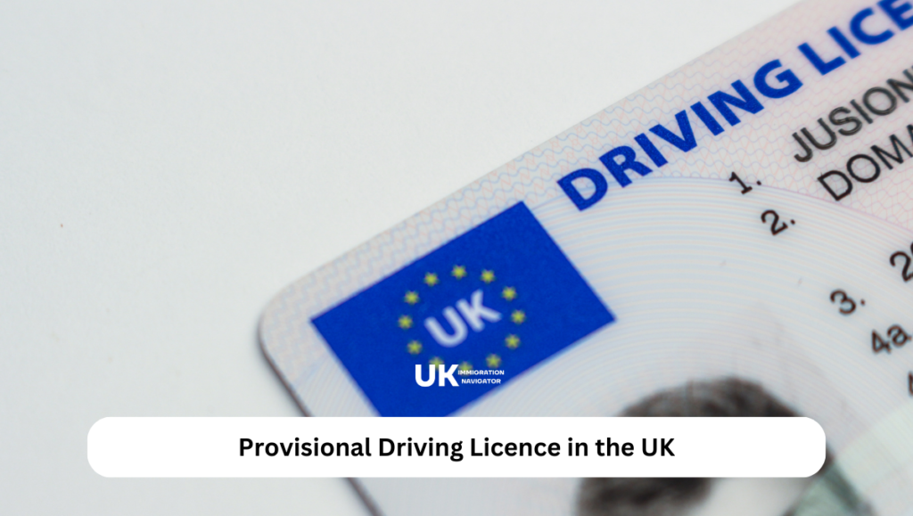 Apply for First Provisional Driving Licence in the UK