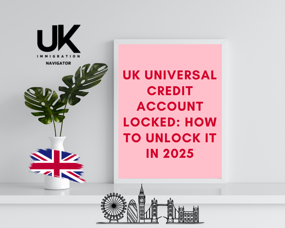 UK Universal Credit Account Locked