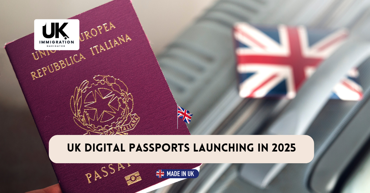 UK Digital Passports launching in 2025