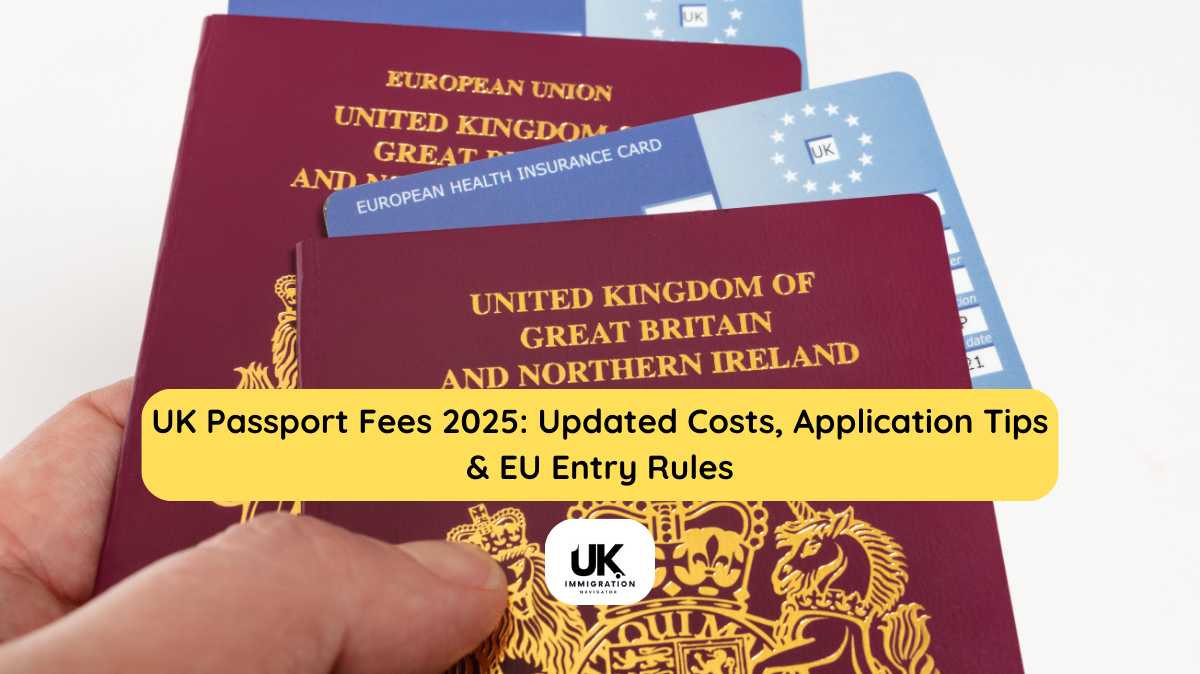 UK Passport Fees 2025
